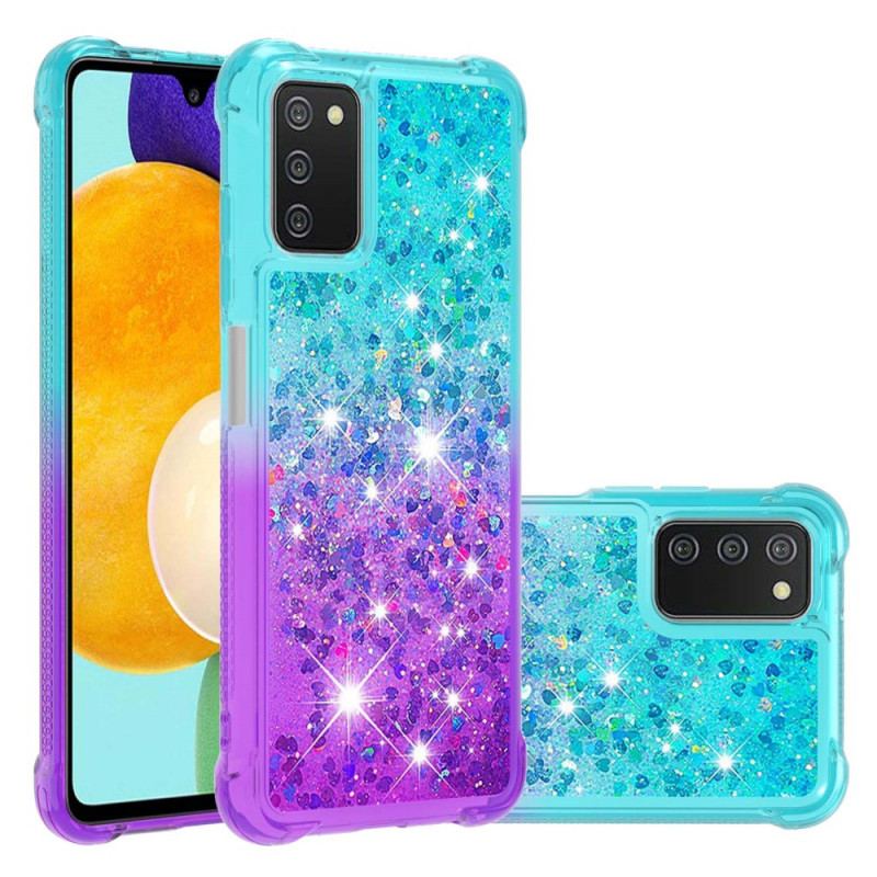 Coque Samsung Galaxy A03s Paillettes Colors