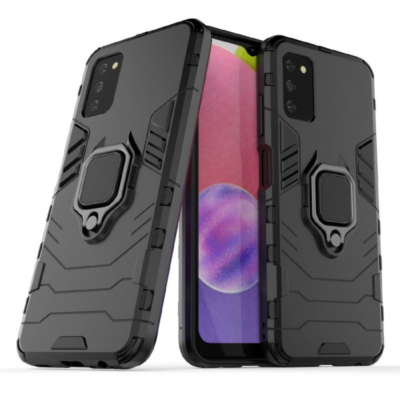 Coque Samsung Galaxy A03s Ring Résistante