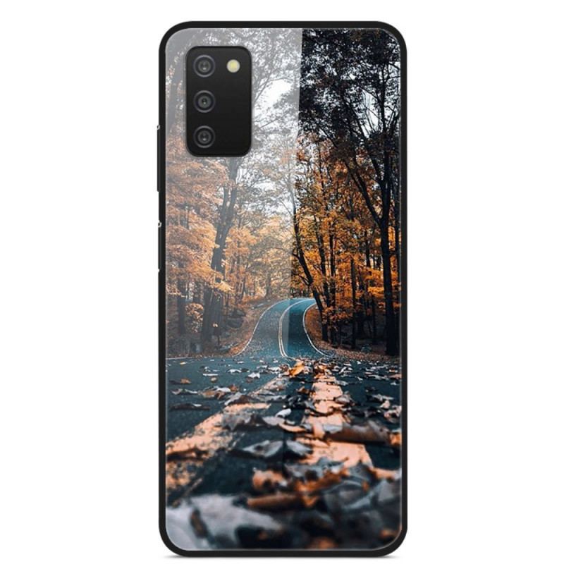 Coque Samsung Galaxy A03s Verre Trempé Route du Bonheur