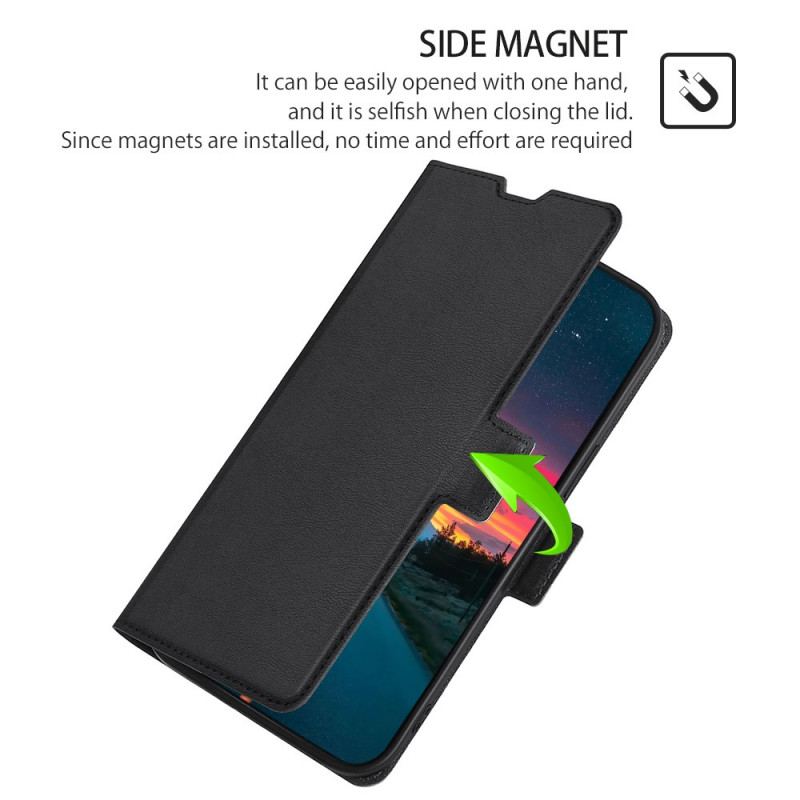 Flip Cover Samsung Galaxy A03s Style Cuir Vintage