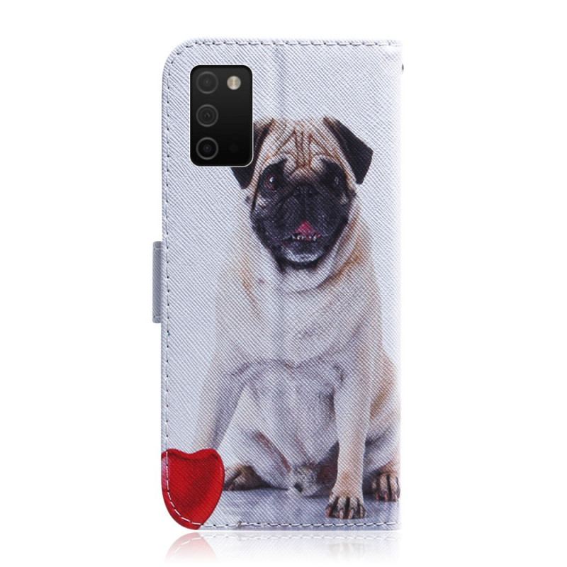 Housse Samsung Galaxy A03s Pug Dog