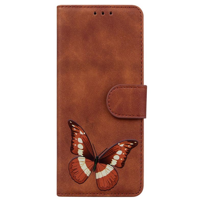 Housse Samsung Galaxy A03s Skin-Touch Papillon