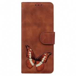 Housse Samsung Galaxy A03s Skin-Touch Papillon