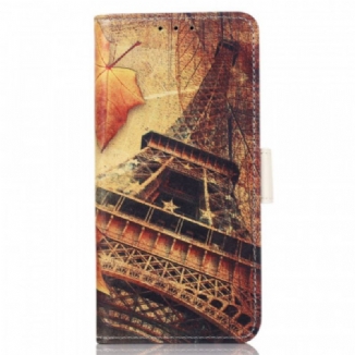Housse Samsung Galaxy A03s Tour Eiffel En Automne