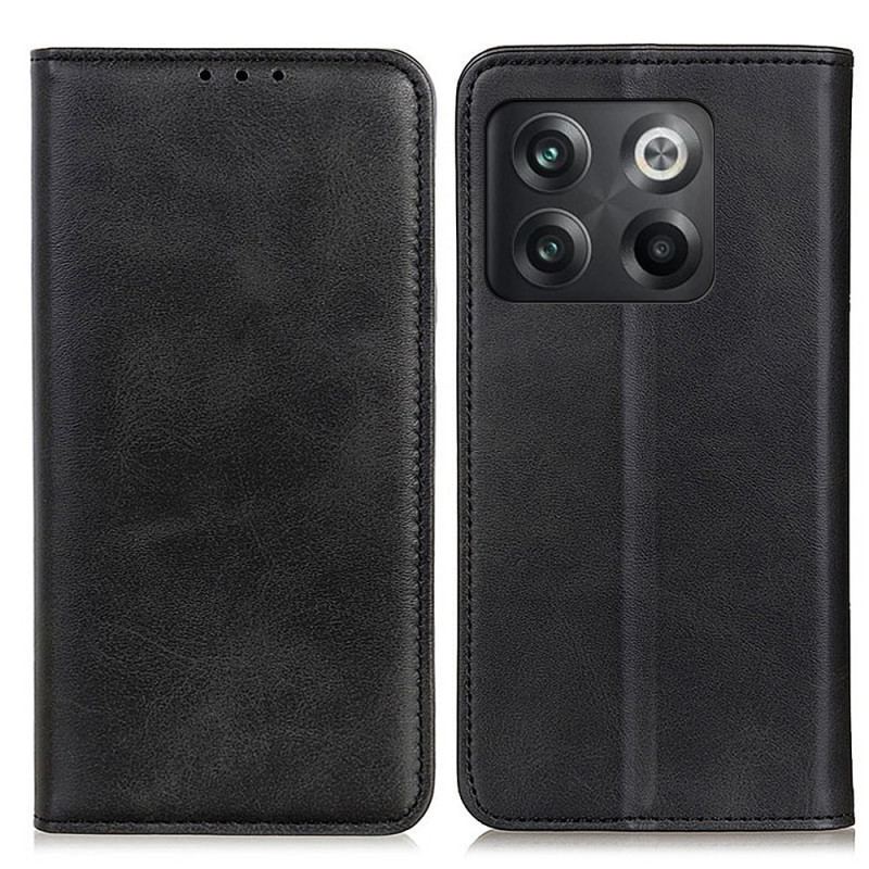 Flip Cover OnePlus 10T 5G Cuir Fendu