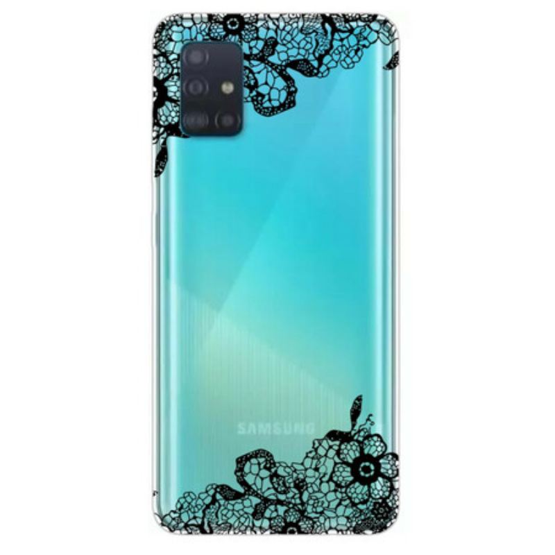 Coque Samsung Galaxy A31 Dentelle Fine