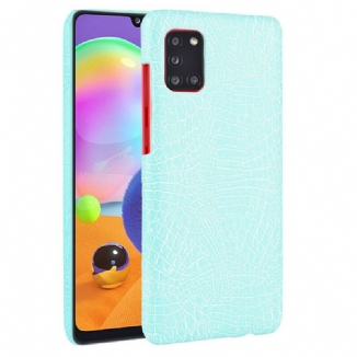 Coque Samsung Galaxy A31 Effet Peau de Crocodile