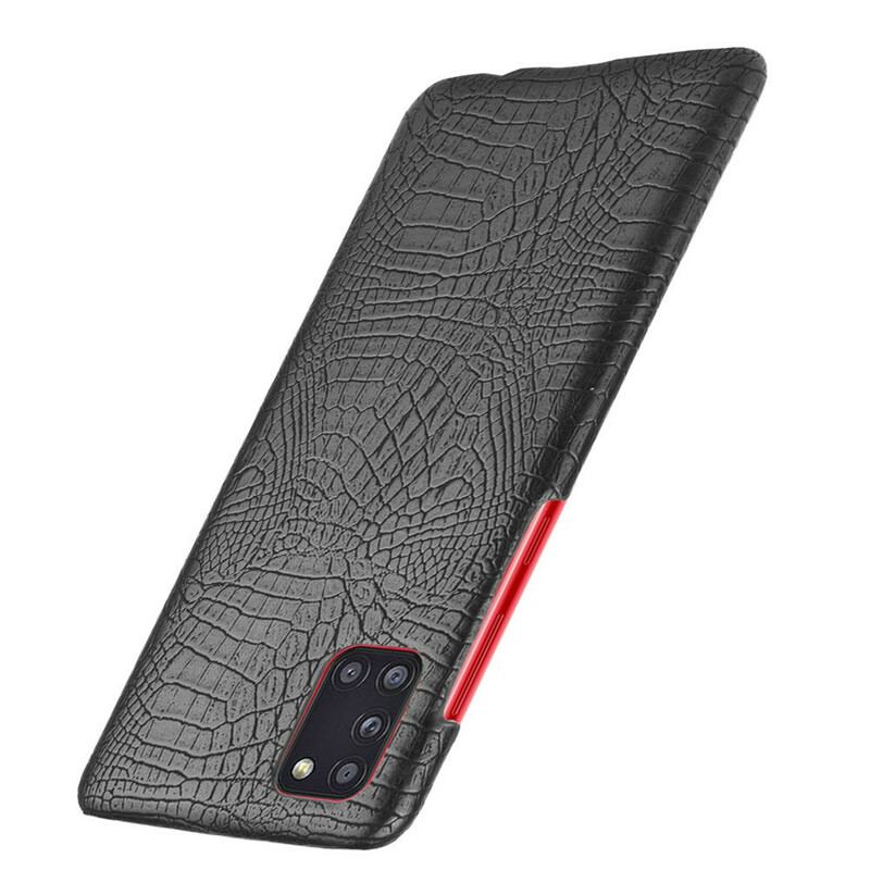 Coque Samsung Galaxy A31 Effet Peau de Crocodile