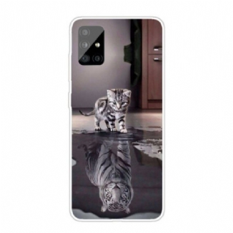 Coque Samsung Galaxy A31 Ernest le Tigre