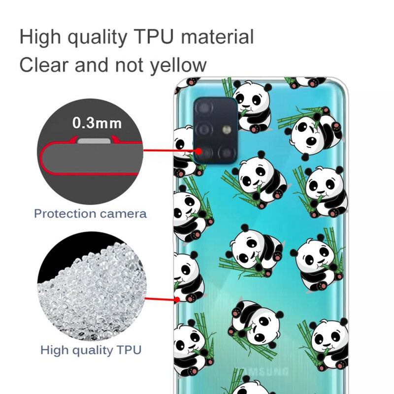 Coque Samsung Galaxy A31 Petits Pandas