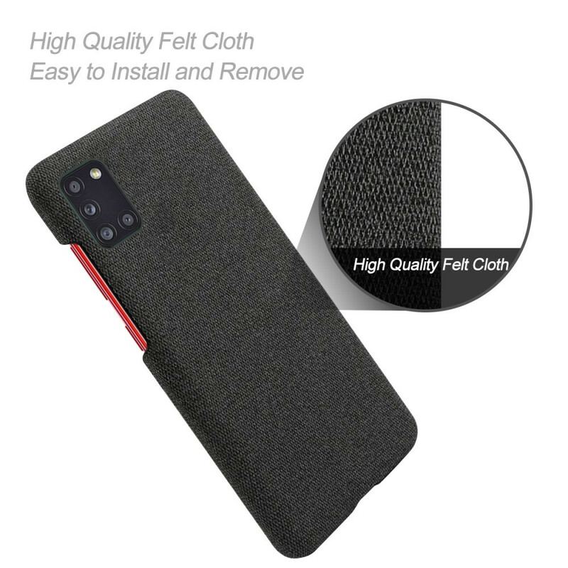 Coque Samsung Galaxy A31 Texture Tissu KSQ