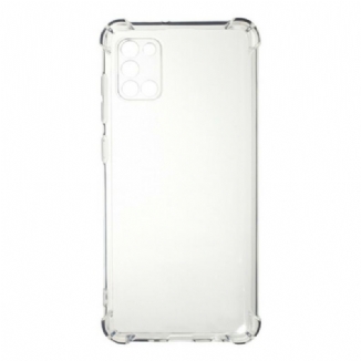 Coque Samsung Galaxy A31 Transparente Coins Renforcés