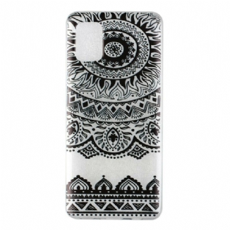 Coque Samsung Galaxy A31 Transparente Fleur Mandala