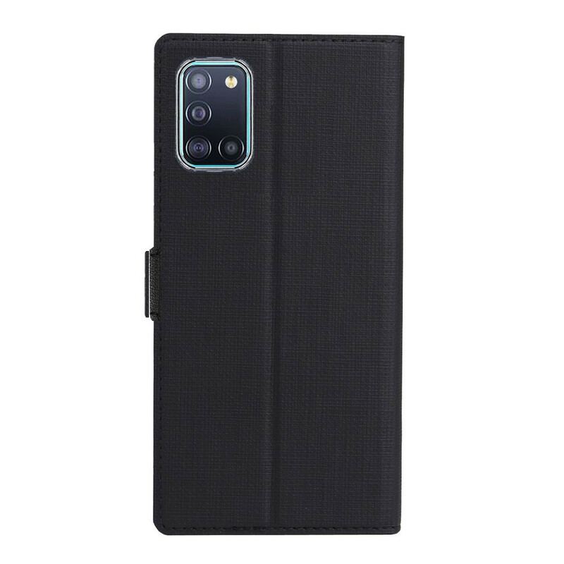 Flip Cover Samsung Galaxy A31 Texturée VILI DMX