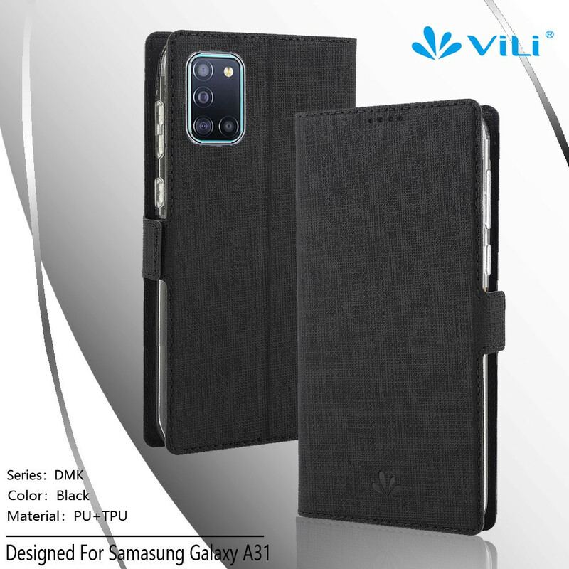 Flip Cover Samsung Galaxy A31 Texturée VILI DMX