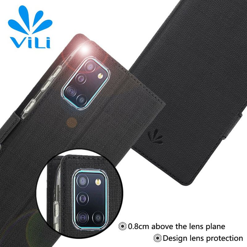 Flip Cover Samsung Galaxy A31 Texturée VILI DMX