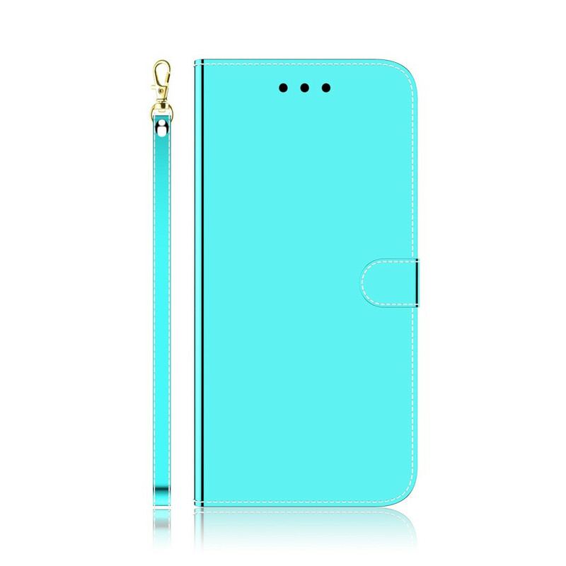 Housse Samsung Galaxy A31 Simili Cuir Couverture Miroir