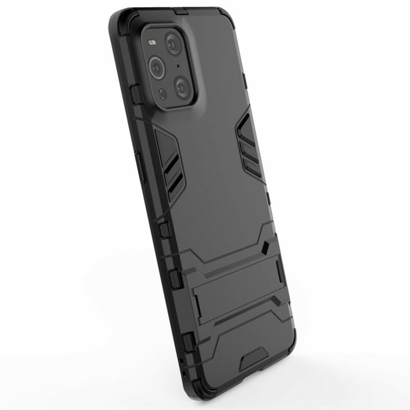 Coque Oppo Find X3 / X3 Pro Résistante Languette