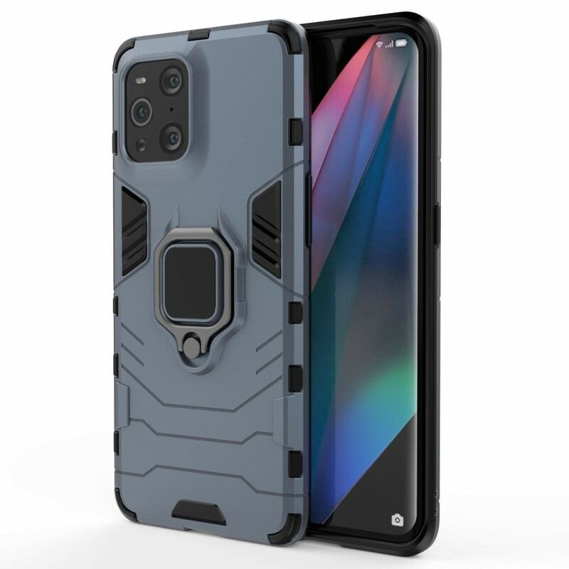 Coque Oppo Find X3 / X3 Pro Ring Résistante