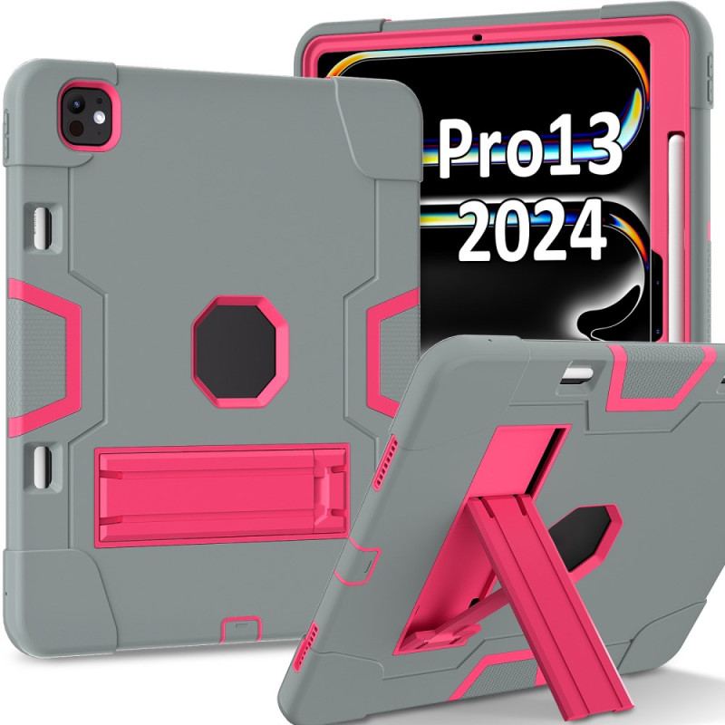 Coque iPad Pro 13 (2024) Support Intégré et Porte-Styet