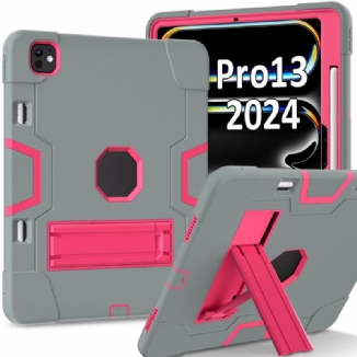 Coque iPad Pro 13 (2024) Support Intégré et Porte-Styet