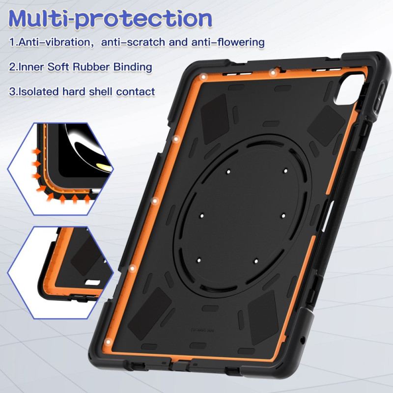 Coque iPad Pro 13 (2024) Support Pivotant et Poignée