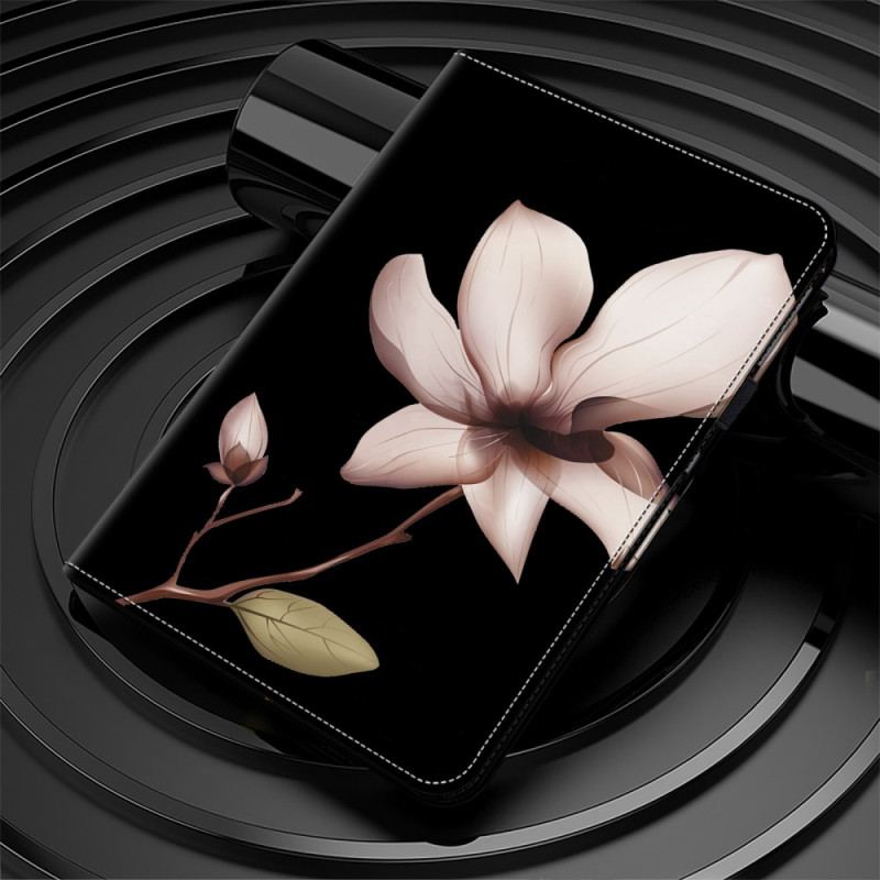 Étui iPad Pro 13 (2024) Fleur Rose