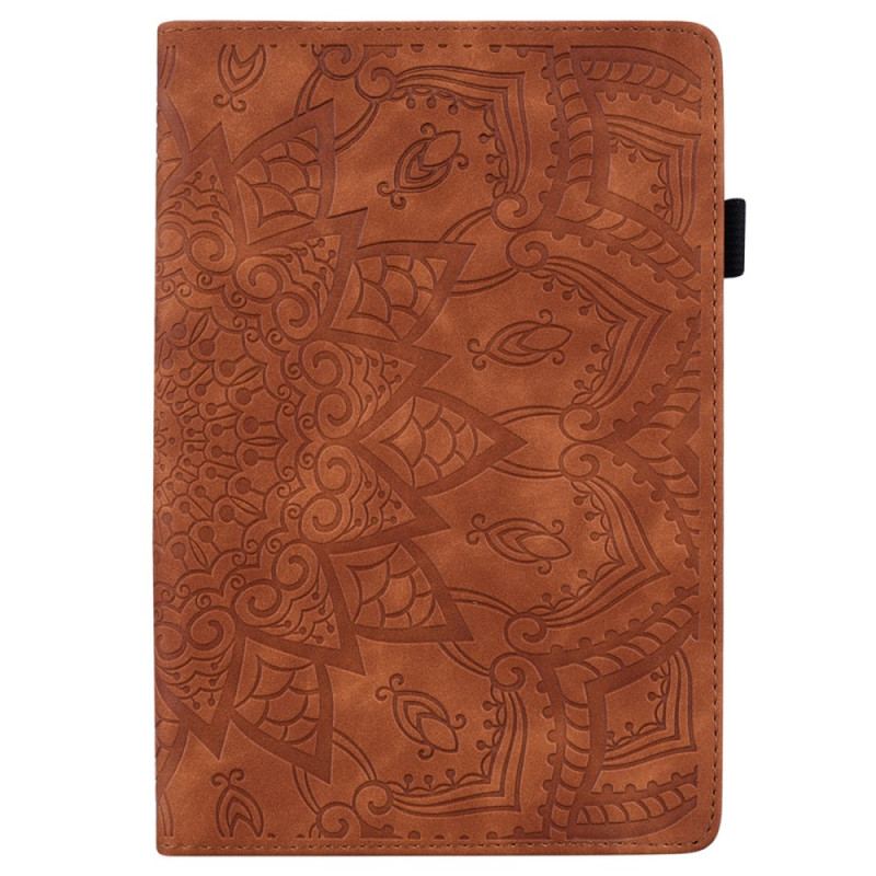 Housse iPad Air 13 (2024) Effet Daim Mandala