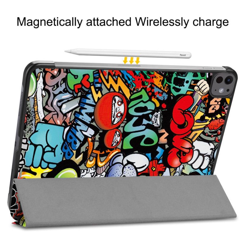 Smart Case iPad Pro 13 (2024) Graffiti