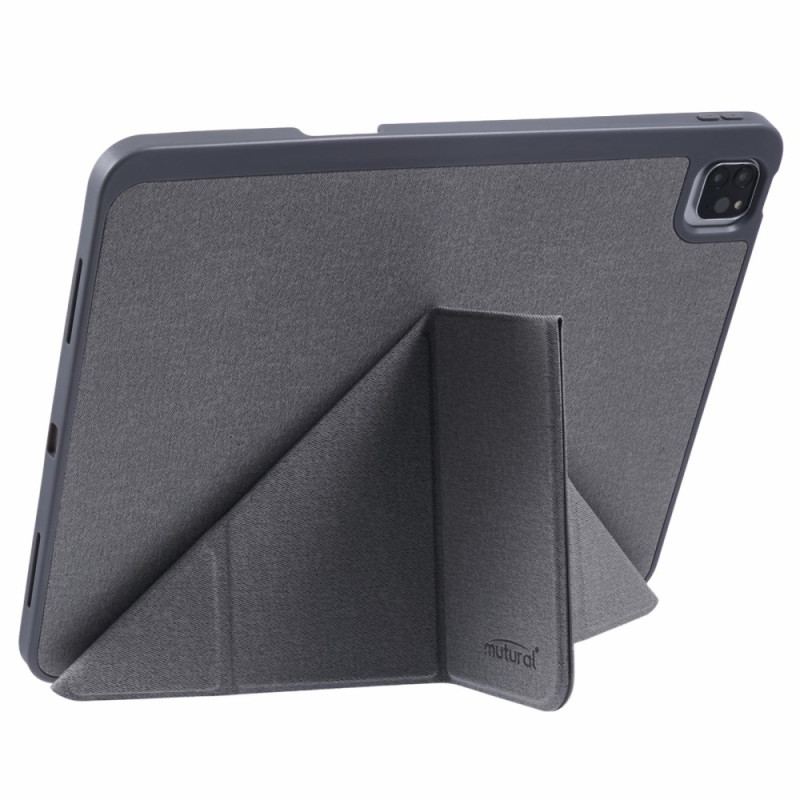 Smart Case iPad Pro 13 (2024) Support Origami et Porte-Crayon MUTURAL