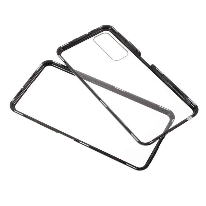 Coque Huawei P Smart 2021 Avant et Arrière Verre Trempé et Métal