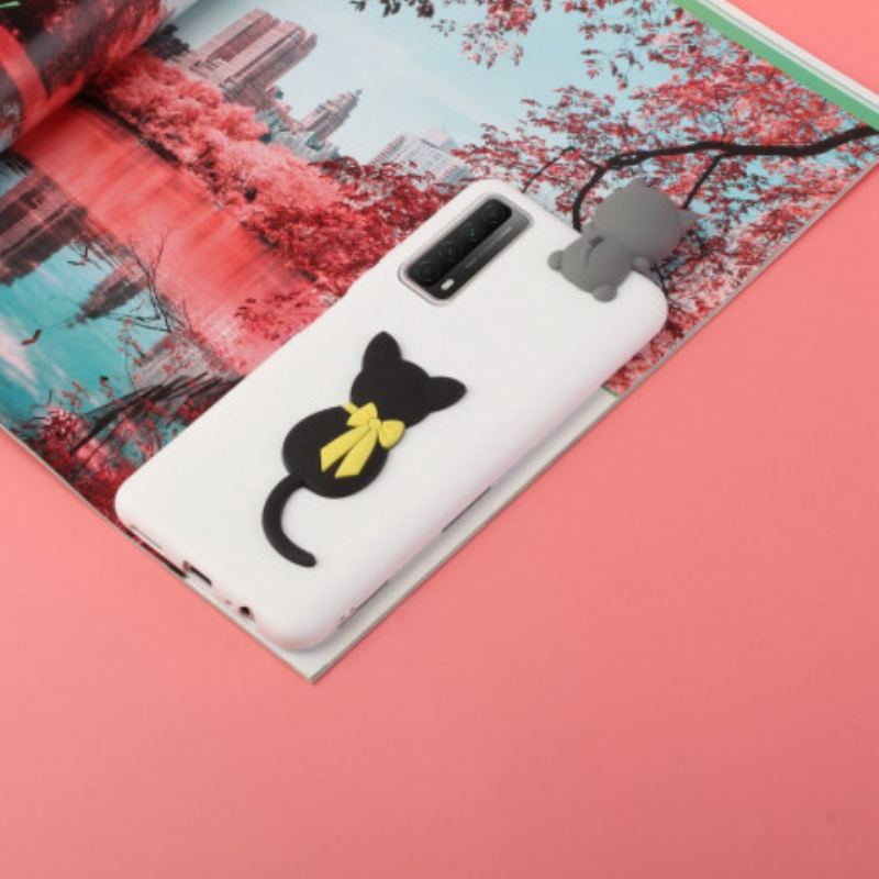 Coque Huawei P Smart 2021 Charmante Chatte 3D