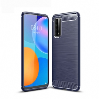 Coque Huawei P Smart 2021 Fibre Carbone Brossée