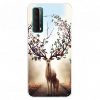 Coque Huawei P Smart 2021 Flexible Cerf