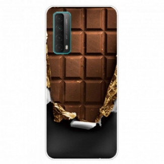 Coque Huawei P Smart 2021 Flexible Chocolat