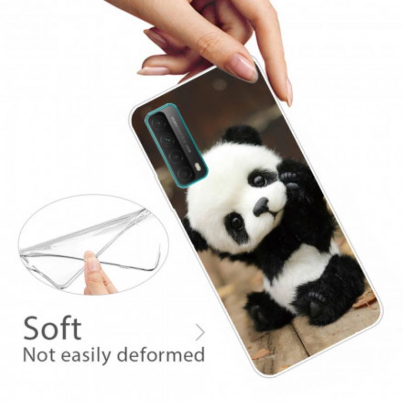 Coque Huawei P smart 2021 Flexible Panda