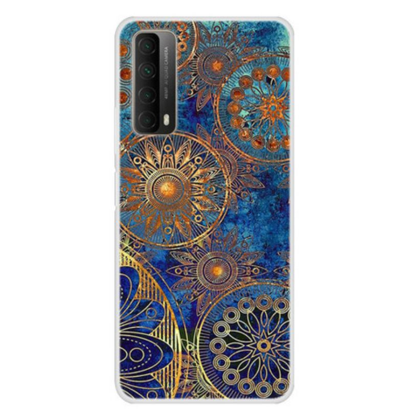 Coque Huawei P Smart 2021 Mandalas Dorés