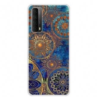 Coque Huawei P Smart 2021 Mandalas Dorés