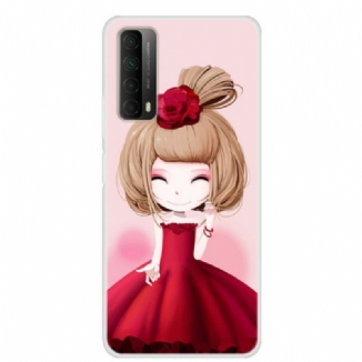 Coque Huawei P Smart 2021 Manga Lady