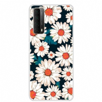 Coque Huawei P Smart 2021 Marguerites