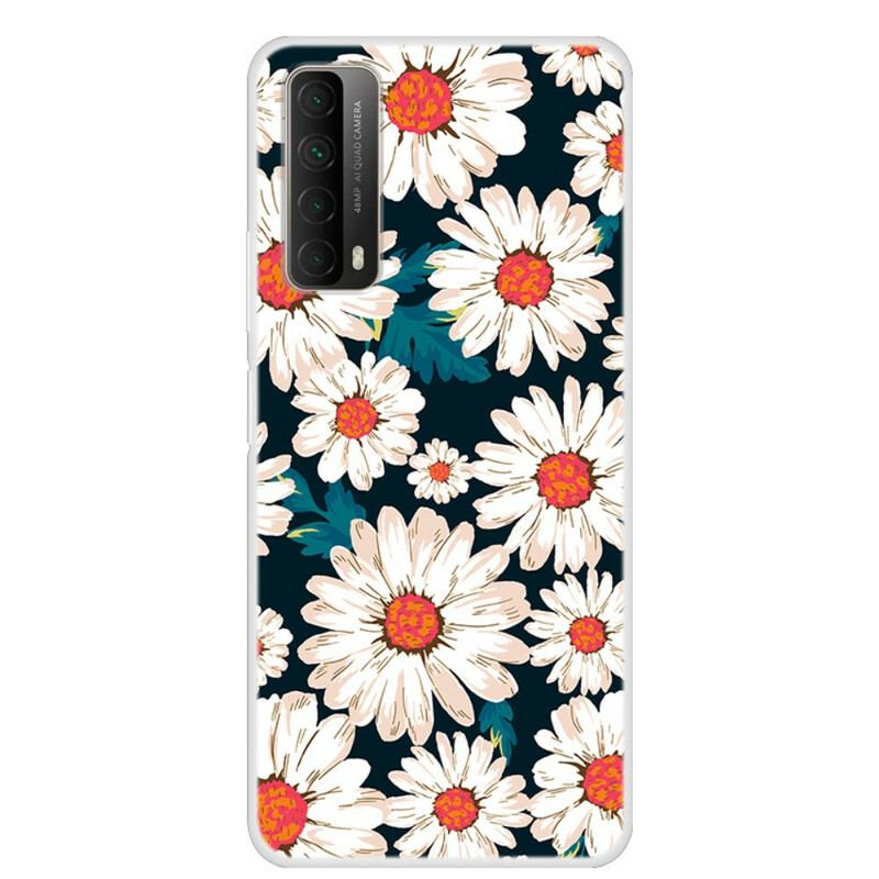 Coque Huawei P Smart 2021 Marguerites