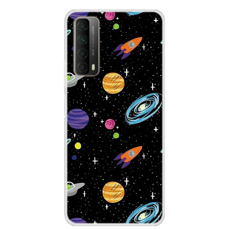 Coque Huawei P Smart 2021 Planète Galaxie