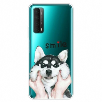 Coque Huawei P Smart 2021 Tête de Loup and Smile