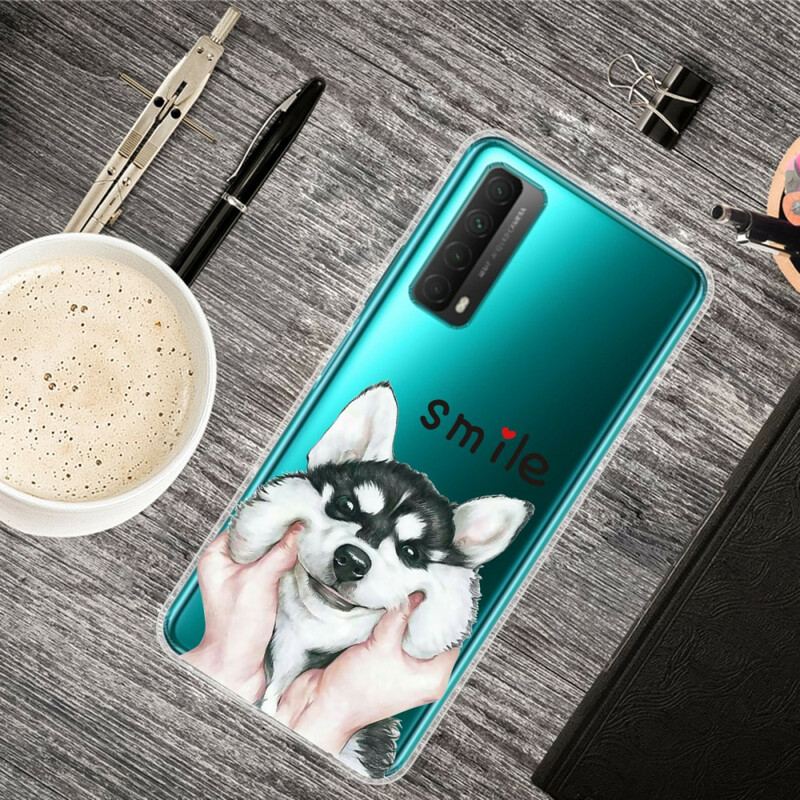 Coque Huawei P Smart 2021 Tête de Loup and Smile