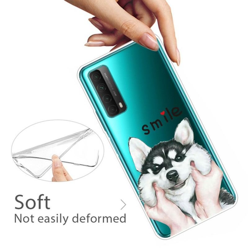 Coque Huawei P Smart 2021 Tête de Loup and Smile