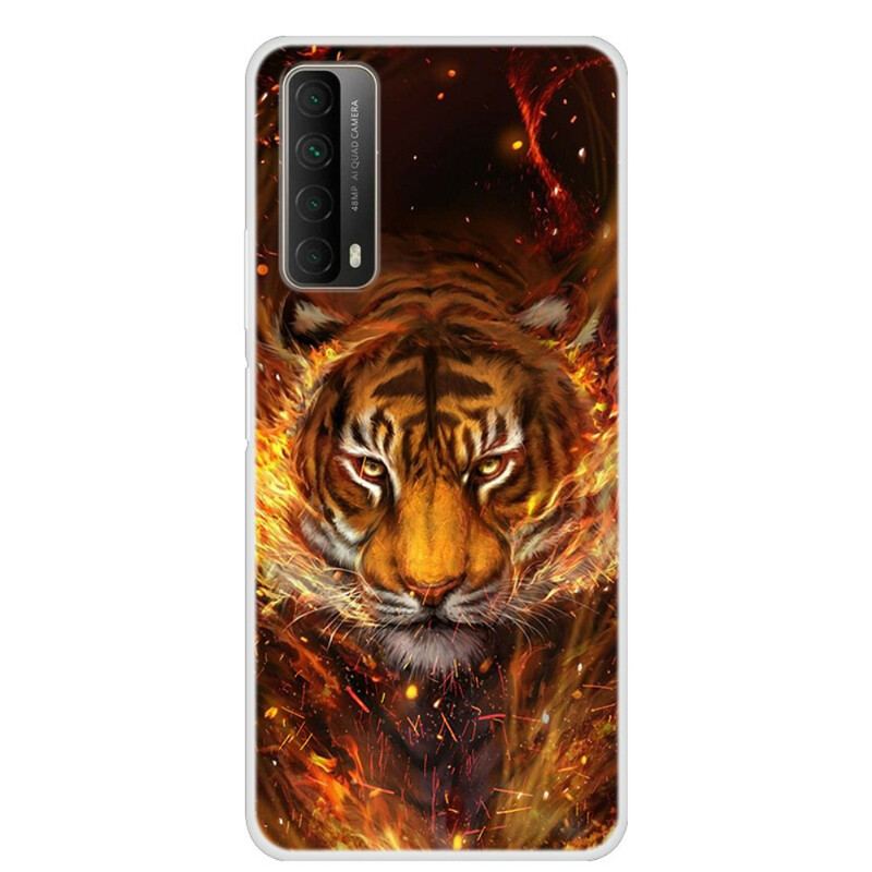 Coque Huawei P Smart 2021 Tigre de Feu