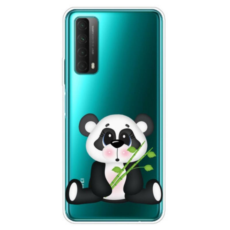 Coque Huawei P Smart 2021 Transparente Panda Triste