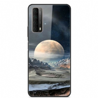 Coque Huawei P Smart 2021 Verre Trempé Lune de L'Espace