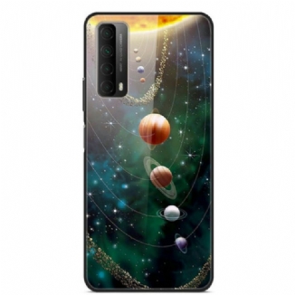 Coque Huawei P Smart 2021 Verre Trempé Planète Système Solaire