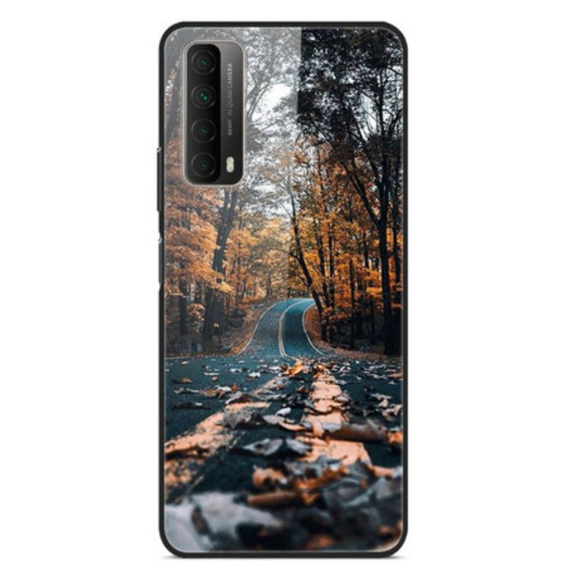 Coque Huawei P Smart 2021 Verre Trempé Route du Bonheur